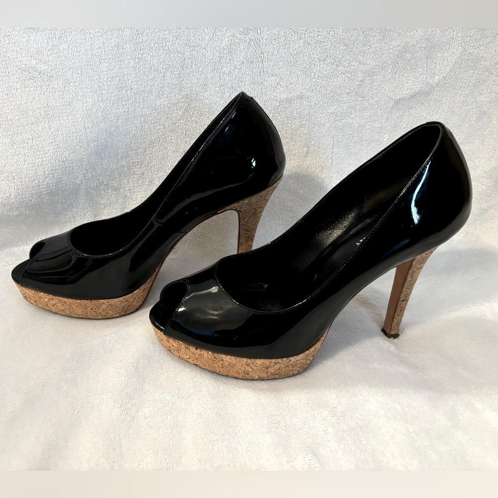 Cole Haan/ Nike Air Peep Toe Heels
